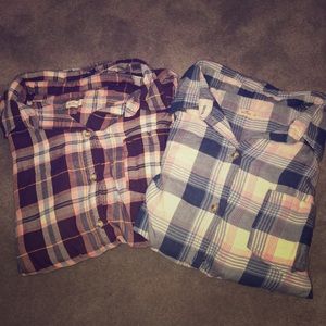 HOLLISTER FLANNEL BUNDLE! 2 for 25 or 1 for 15!!